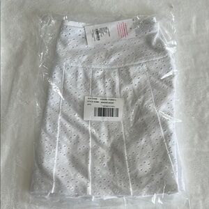 Lilly Pulitzer White Eyelet Skort